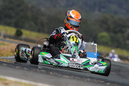 Bundaberg driver Troy Loeskow was victorious in Pro Light (KF)