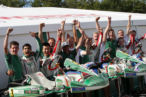 The Strawberry Racing team has been the benchmark in the Rotax Euro Challenge