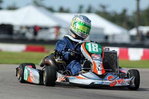 Nathan Adds secured the S5 Junior title with a win Sunday