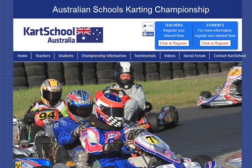 australian schools karting championship website pic