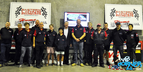 The team that ran the info night at Shamick Racing