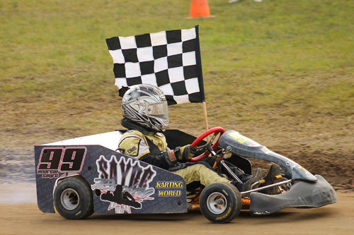 Andrew Sayre was thrilled when he claimed the NSW Rookies State Title for 2013