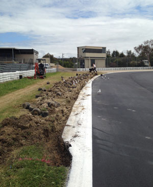 toadd road kart track re-surface and upgrade november 2013