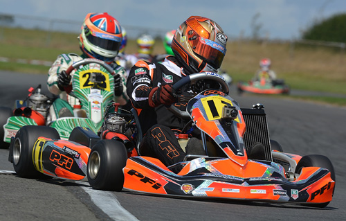 Oliver Hodgson won both Formula KGP finals