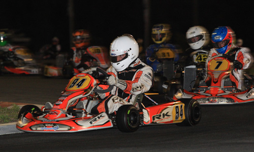 Brad Jenner leading the way in Rotax Light 
