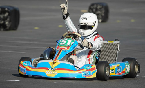 Nicky Hays earned his first sweep in the S5 Junior division