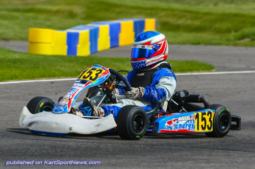 After a technical DQ Saturday, Jacob Blue Hudson stormed back Sunday to claim his first Mini Max series victory