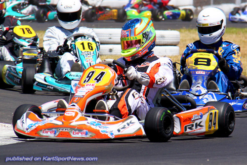 Brad Jenner leads the Rotax rankings in Rotax Light and took the win at Geelong in 2013 