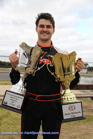 Jason Pringle was the winner of DD2 and the Jason Richards Cup at Geelong last year 