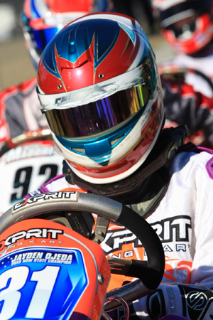 Jayden Ojeda is looking to claim his first ever Australian National Karting title this weekend at Ipswich