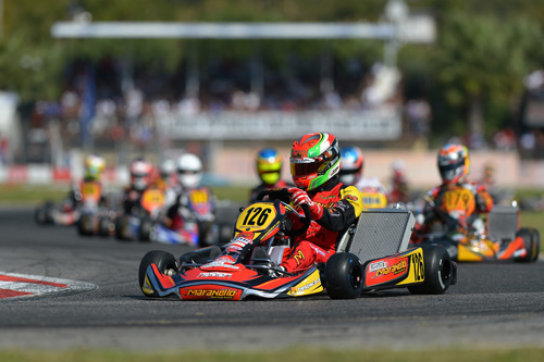 Lorenzo Camplese (ITA), 2nd of the 2014 CIK-FIA International KZ2 Super Cup