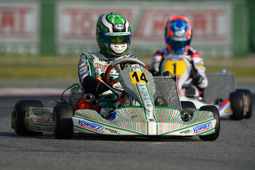 Flavio Camponeschi (ITA), 2nd in the 2014 CIK-FIA World KZ Championship