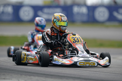 Fabian Federer (ITA) gave CRG a 2-3 with 3rd in the KZ2 Final