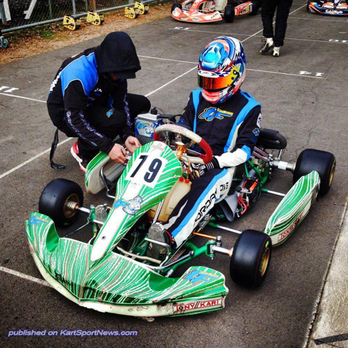Jordan Love took victory in the WA State Championship for Junior Max since Warwick