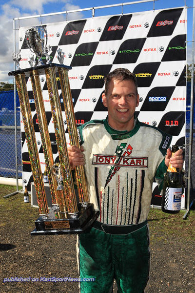 DD2 Masters' Hamish Leighton came from eighth to take the win